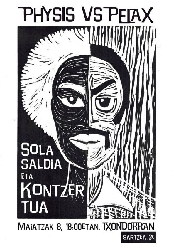Physis VS Pelax solasaldia eta kontzertua