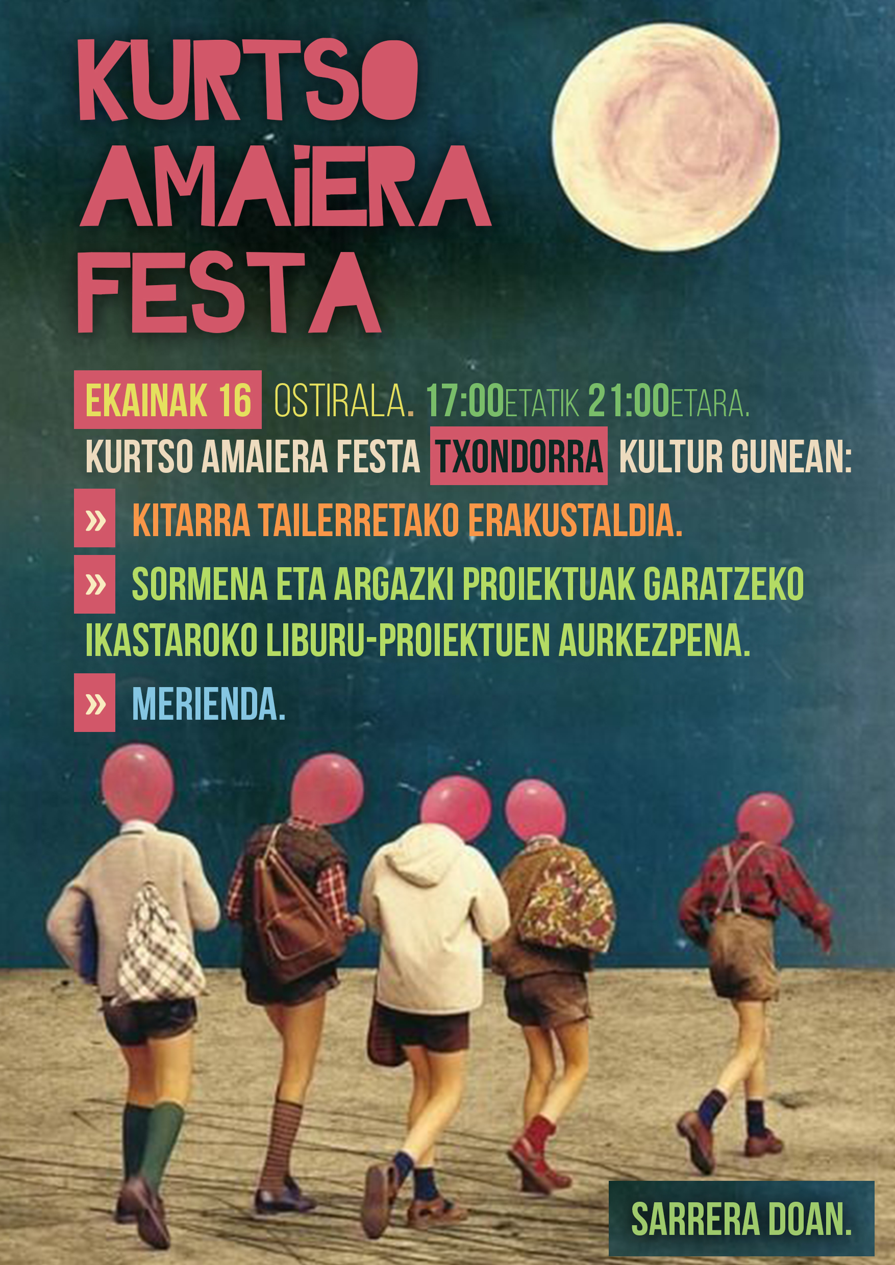Kurtso amaiera festa